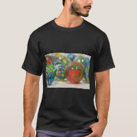 Colourful Glass Marbles Art