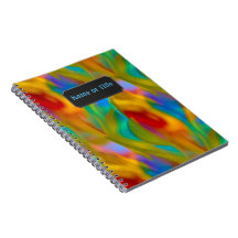 Colourful Glass Rainbow 'Flames' - own name / titl
