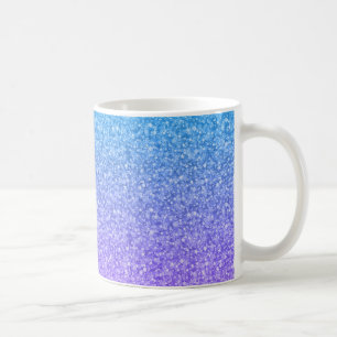 Colourful Glitter And Sparkles Pattern Coffee Mug
