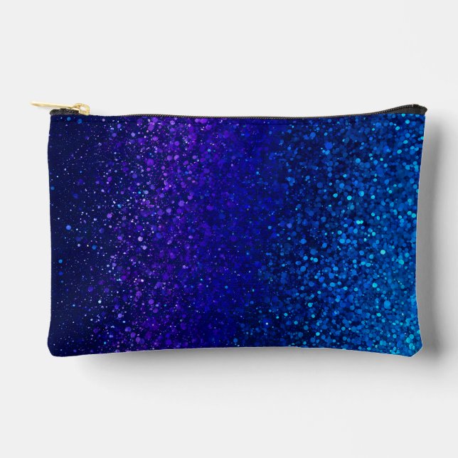 Colourful Glitter Art Accessory Bag (Front)