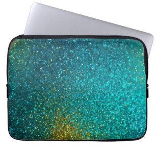 Colourful Glitter Art Laptop Case