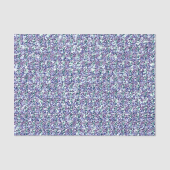 Colourful Glitter Texture Print Tissue Paper (Front)