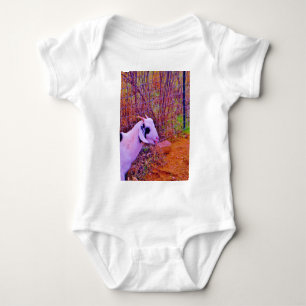Colourful Goats Baby Bodysuit