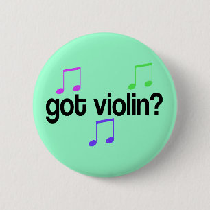 Colourful Got Violin Music Button