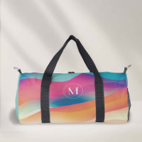 colourful gradient modern monogram dance