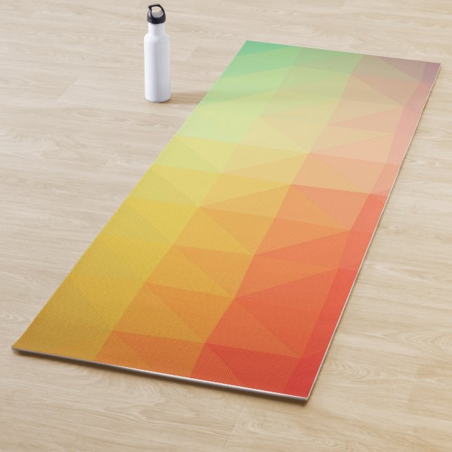 Colourful Gradient Pattern Leggings Yoga Mat (In Situ)