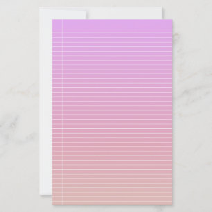 Colourful Gradient Stationery Paper