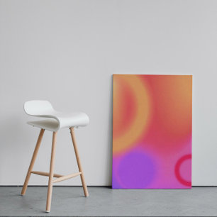 Colourful Gradient Vintage Colourful Gradient Post Poster