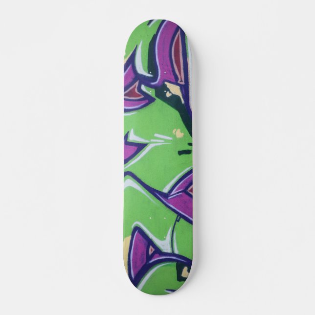 Colourful Graffiti Art Skateboard (Front)