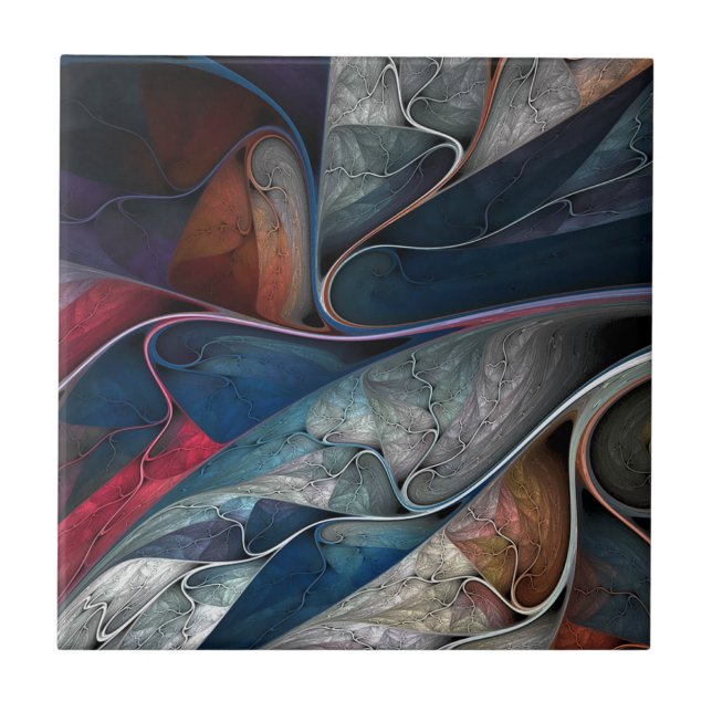 Colourful Graffiti Art, Tile (Front)
