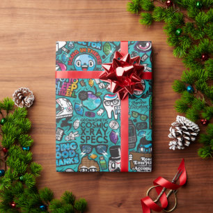 Colourful Graffiti Art, Wrapping Paper