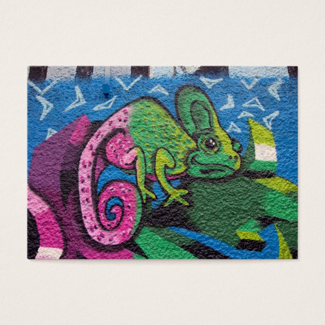 Colourful Graffiti Chameleon (Front)
