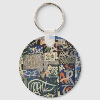 Colourful Graffiti Key Ring