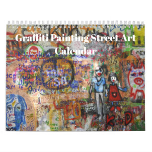 Colourful Graffiti Painting Street Art 2022 Calendar