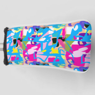 Colourful Graffiti Splash Golf Head Cover
