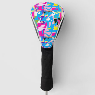 Colourful Graffiti Splash Golf Head Cover