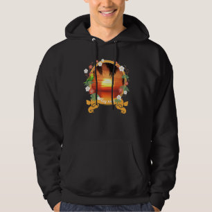 Colourful Graphic Key West Summer Vacation Trip Hoodie