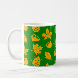 Colourful Graphic Nature Pattern Coffee Mug