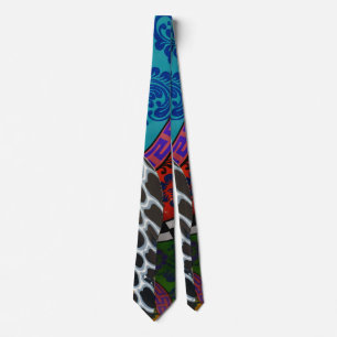 Colourful Graphic Necktie