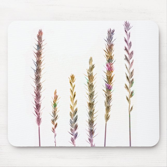 Colourful Grasses Mouse Mat (Front)