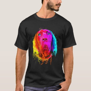 Colourful Great Dane Dog T-Shirt