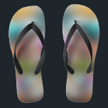 Colourful Green Custom Created Flip Flops<br><div class="desc">Here are some custom flip flops with your own image or you can use mine either way you will be styling on the beach this summer. Make sure to bookmark this page to come back to it in the future. If you like/love our designs make sure to like or share...</div>