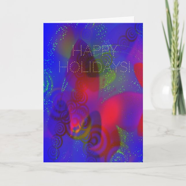 Colourful Greeting Card (Front)