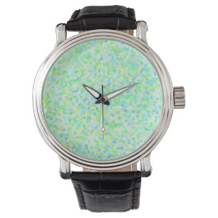 Colourful Groovy Boho Eclectic Sprinkles Mosaic Watch