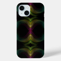 Colourful Groovy Psychedelic Pattern Abstract Art