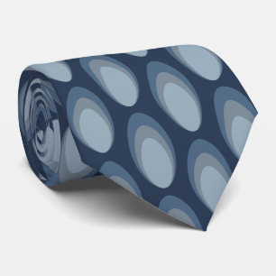 Colourful Groovy Retro 70s Pattern Neck Tie