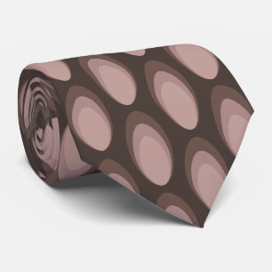Colourful Groovy Retro 70s Pattern Neck Tie