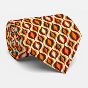 Colourful Groovy Retro Neck Tie