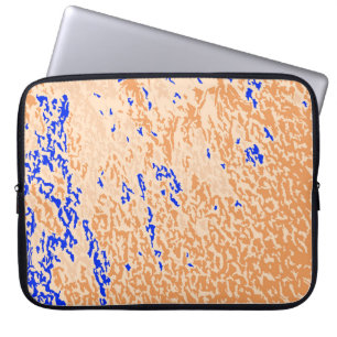 Colourful Grunge Background. Abstract Multicolor v Laptop Sleeve