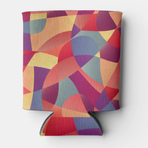 Colourful Grunge: Geometric Triangles Background Can Cooler