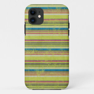 Colourful Grunge Stripes iPhone 5 Case