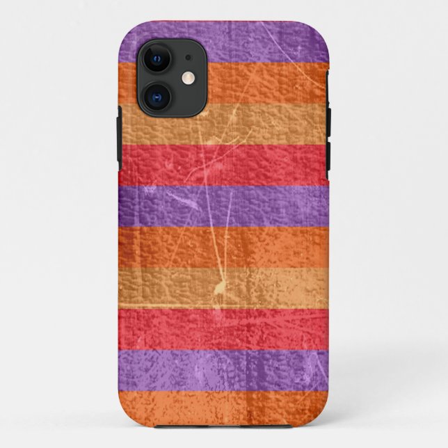Colourful grunge stripes wall background graphic Case-Mate iPhone case (Back)