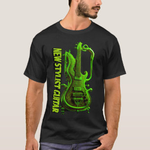 Colourful guitar design Discover T-Shirt