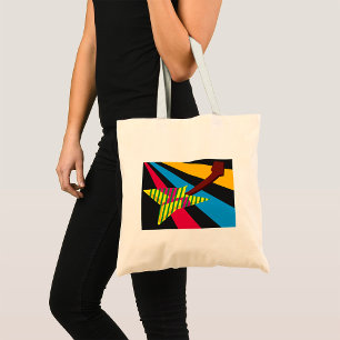Colourful Guitar Tote Bag