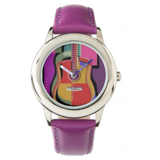 Colourful Guitar Watch