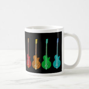 Colourful Guitars Coffee Mug