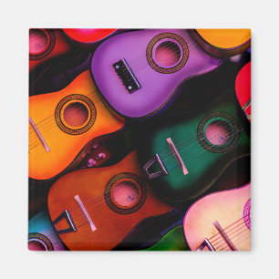 Colourful Guitars Magnet