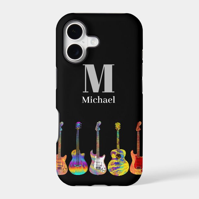 Colourful Guitars Monogram (Back)