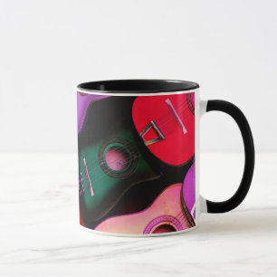 Colourful Guitars Mug