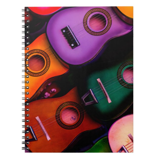 Colourful Guitars Notebook (Front)