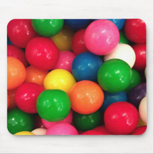 Colourful Gum Ball Candy Mouse Mat