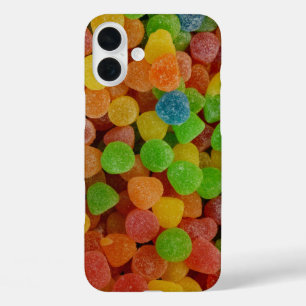 Colourful Gumdrops Candy iPhone 16 Plus Case