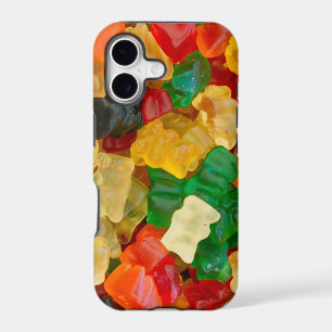 Colourful Gummy Bears Candy Pattern