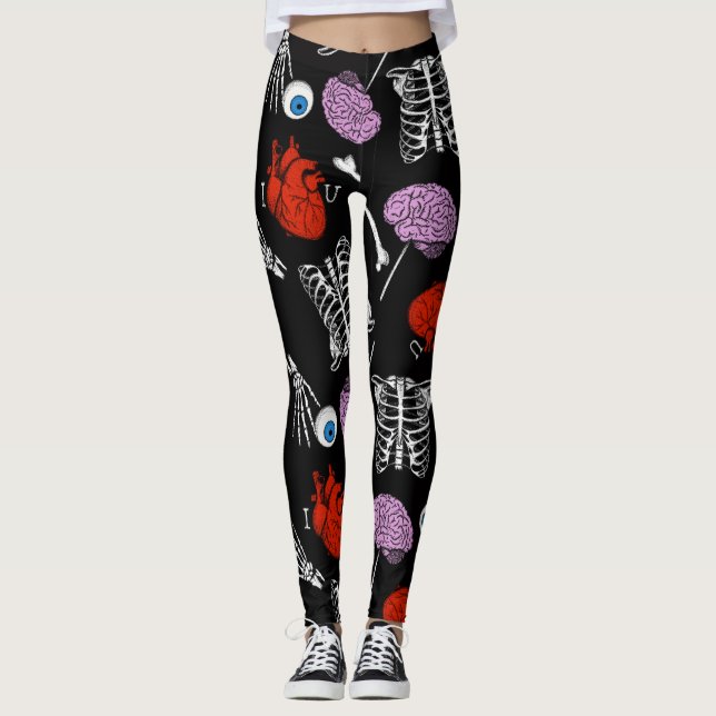 Colourful halloween Leggings (Front)