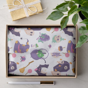 Colourful Halloween Pattern Tissue Paper