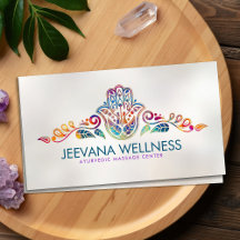 Colourful Hamsa Hand Paisley Ornament